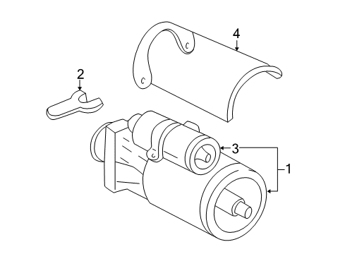 1996 GMC Jimmy Starter Diagram