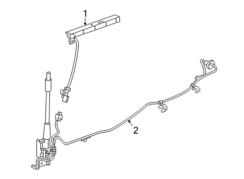 2016 Chevy Corvette Antenna & Radio Diagram 2 - Thumbnail