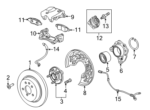 2022 Chevy Trax Rear Brakes Diagram
