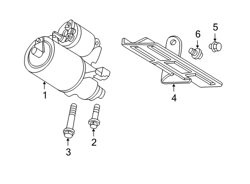 2000 Buick LeSabre Starter Diagram