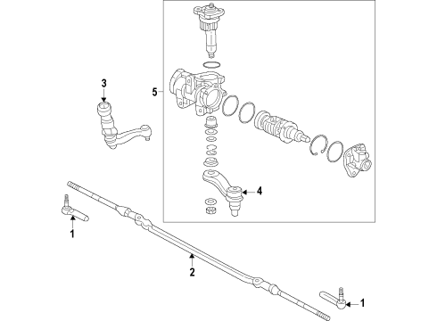2013 GMC Sierra 3500 HD Power Steering Cooler Diagram for 20930006