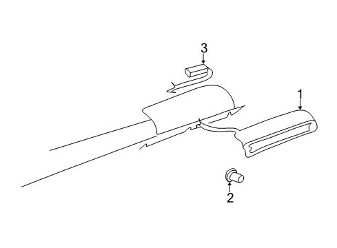 1997 Chevy Express 2500 High Mount Lamps Diagram