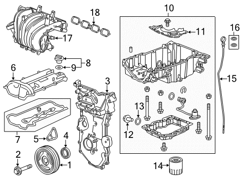 2014 Buick Regal Dipstick Diagram for 12654314