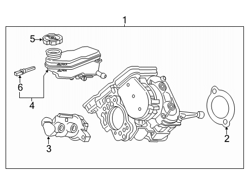 2019 Chevy Bolt EV Dash Panel Components Diagram