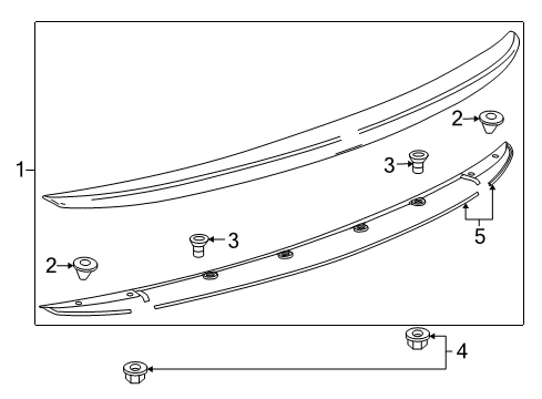 2015 Chevy Cruze Rear Spoiler Diagram