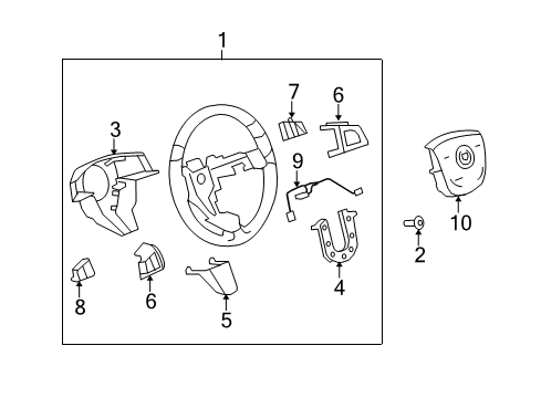 2010 Cadillac CTS Cruise Control System Diagram