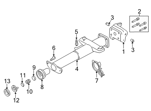 2000 Chevy Impala Housing & Components Diagram 2 - Thumbnail
