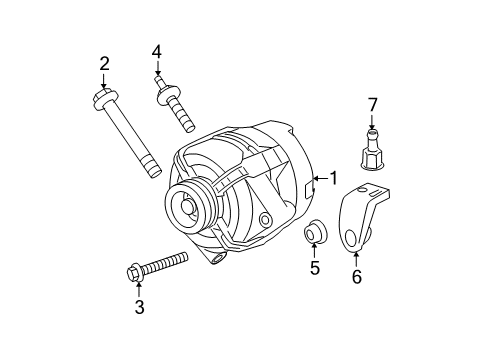 2006 Chevy Malibu Alternator Diagram 3 - Thumbnail