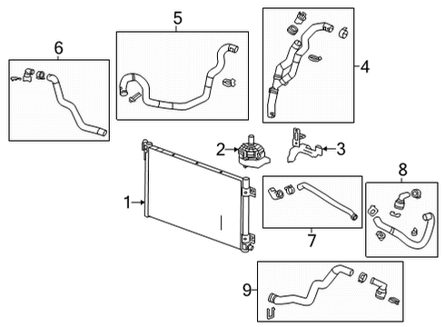 2024 Cadillac CT4 Intercooler Diagram 4 - Thumbnail