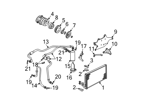1994 GMC Sonoma Air Conditioner Diagram