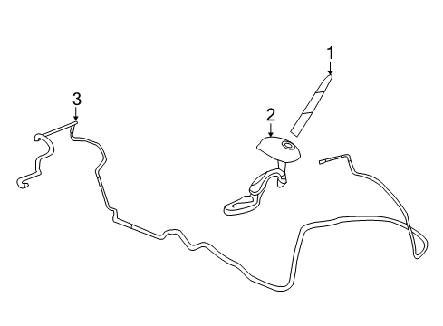 2010 Saturn Outlook Antenna & Radio Diagram 2 - Thumbnail