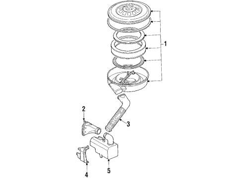 1984 GMC S15 Air Inlet Diagram 3 - Thumbnail