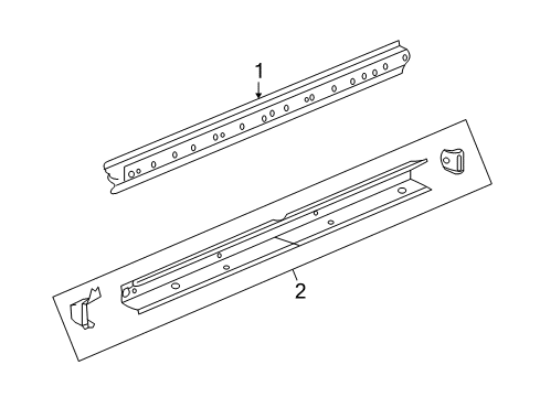 2012 Chevy Traverse Rocker Panel Diagram