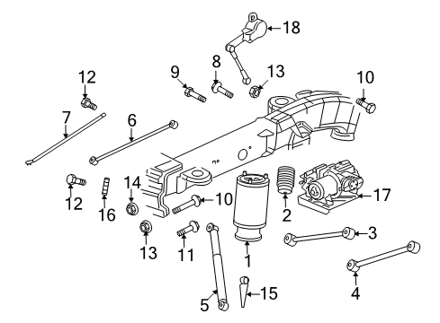 Spring, Rear Diagram for 15125532