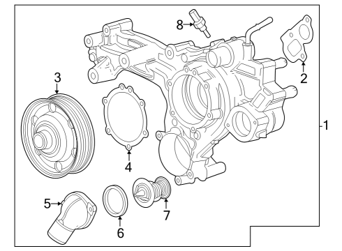 2023 Cadillac Escalade ESV Powertrain Control Diagram 3 - Thumbnail