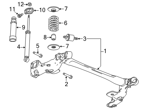 2019 Buick Encore Coil Spring Diagram for 95174968
