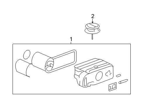 2008 Saturn Vue Electrical Components Diagram 11 - Thumbnail