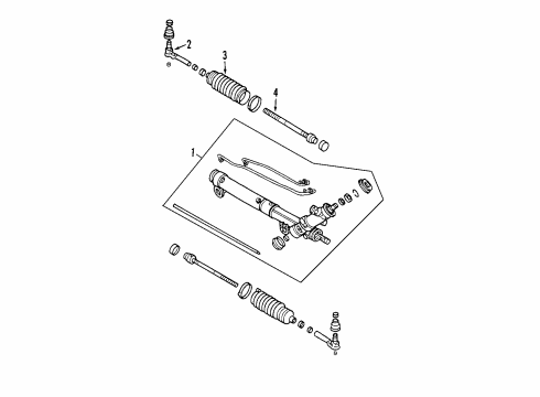 2004 Pontiac Grand Prix Power Steering Pump Diagram for 15295880