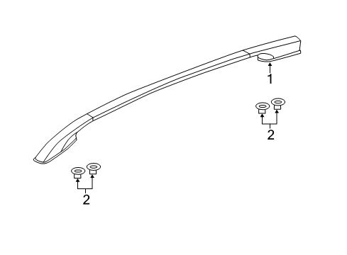2013 Chevy Spark Luggage Carrier Diagram