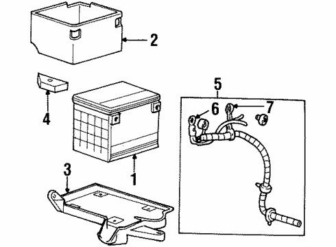 1995 Oldsmobile Achieva Battery Diagram