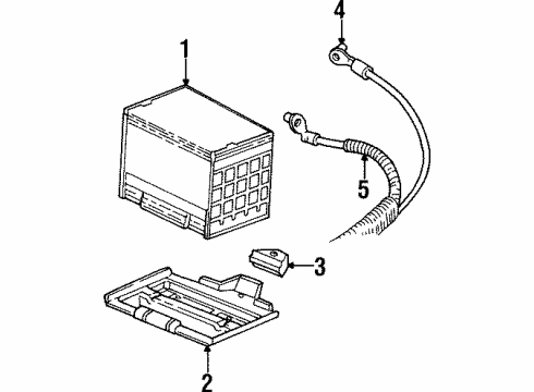 1994 Pontiac Bonneville Battery Diagram