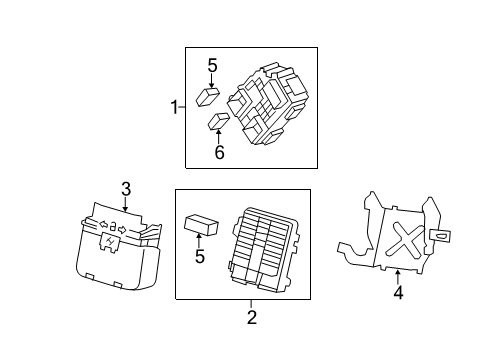 2013 GMC Sierra 2500 HD Fuse & Relay Diagram 4 - Thumbnail