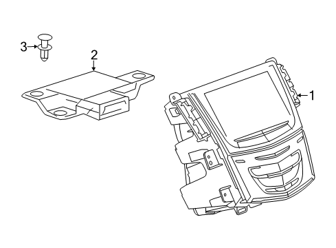 2014 Cadillac XTS Navigation System Diagram