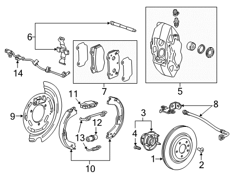 2017 Chevy Corvette Rear Brakes Diagram