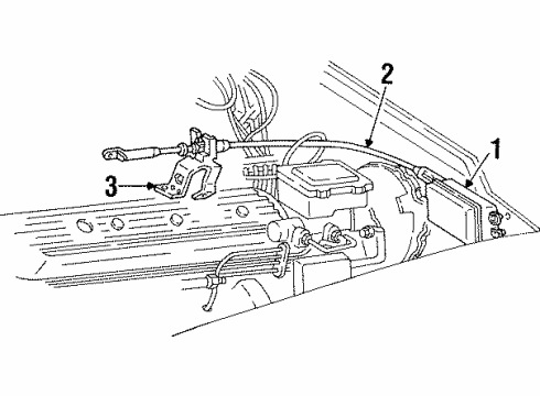 1994 GMC Yukon Cruise Control System Diagram