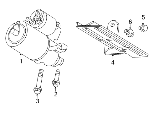 2003 Pontiac Bonneville Starter Diagram