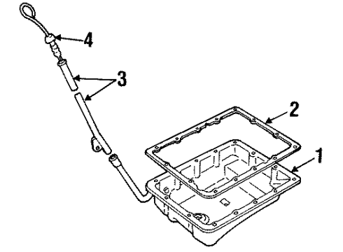 1998 Chevy Tracker Filter Diagram for 96040620
