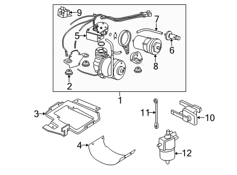 2006 Chevy Uplander Ride Control Diagram