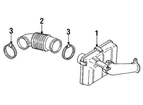 1997 Oldsmobile 88 Air Intake Diagram