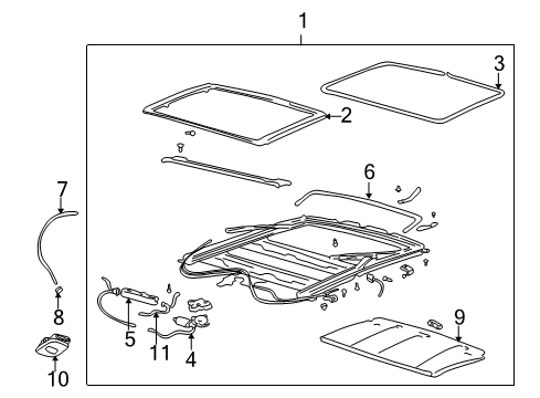 2002 Buick Century Sunroof Diagram
