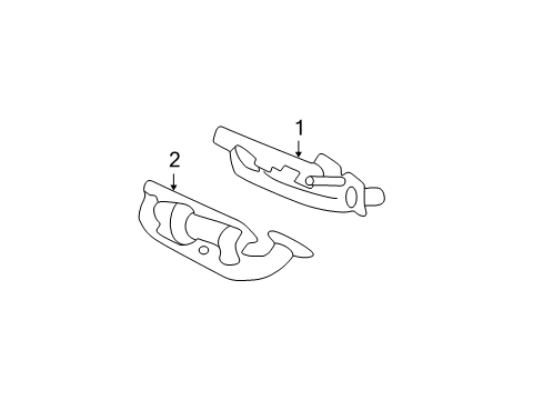 2000 Buick LeSabre Exhaust Manifold Diagram