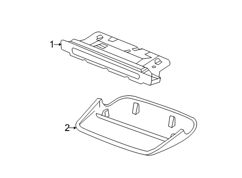 2015 Buick Verano High Mount Lamps Diagram