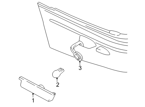 2003 Buick Park Avenue Side Marker Lamps Diagram