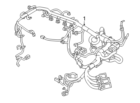 2015 Cadillac ELR Wiring Harness Diagram