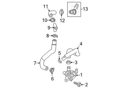 2022 Buick Encore Auxiliary Pump Diagram for 42492417
