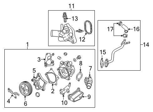2016 Chevy Malibu Pipe Assembly Diagram for 12667458