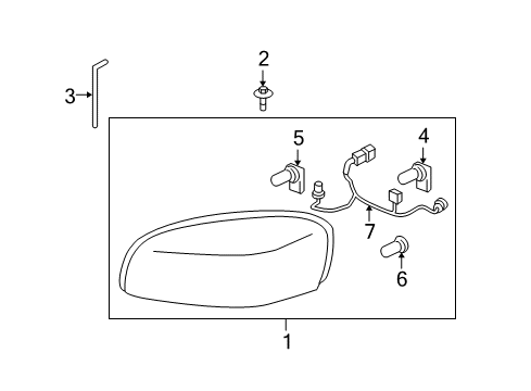 2006 Chevy Uplander Bulbs Diagram