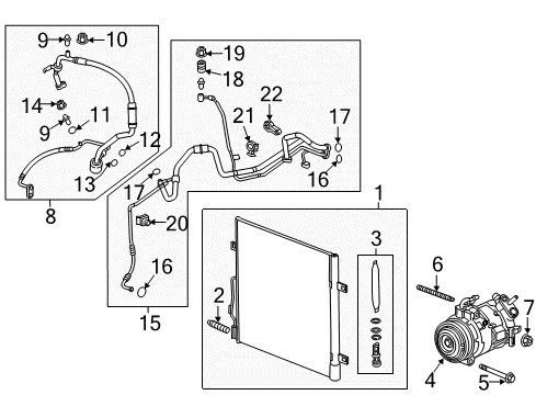 2019 Chevy Traverse Switches & Sensors Diagram