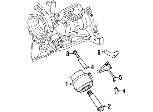 1998 Chevy Monte Carlo Oil Cooler Diagram