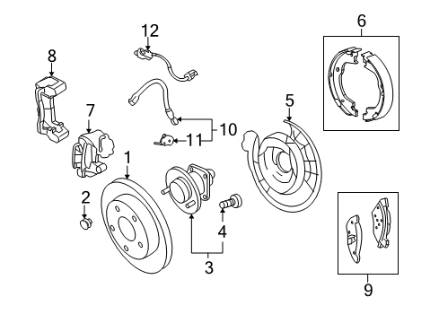 2010 Chevy Equinox Control Module Diagram for 25926937