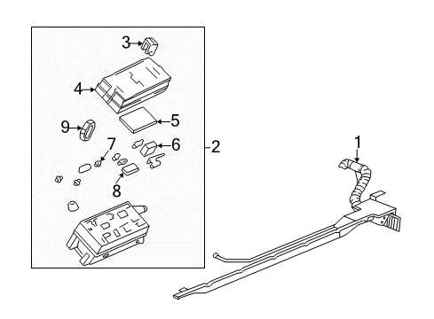 2000 Cadillac Seville Electrical Components Diagram 2 - Thumbnail