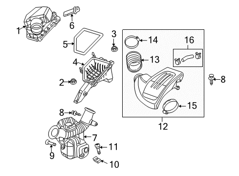 2010 Chevy Cobalt Control Module Diagram for 24252114