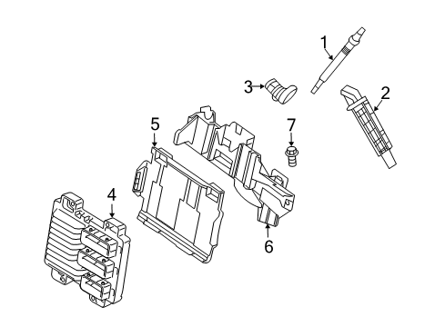 2019 Chevy Cruze Ignition System - Diesel Components Diagram