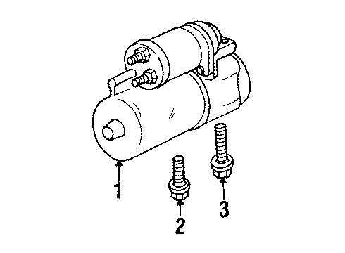 2002 Oldsmobile Silhouette Starter Diagram