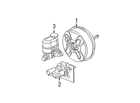 2004 GMC Sierra 2500 Dash Panel Components Diagram