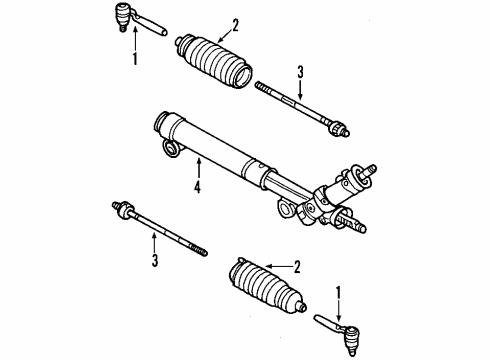 2005 Chevy SSR Power Steering Pump Diagram for 26112231